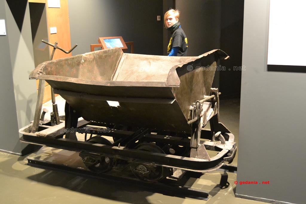 Wózek wykorzystywany w jednej z cegielni podobozu koncentracyjnego